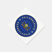 Philadelphia Pennsylvania Servetten (Hoek)