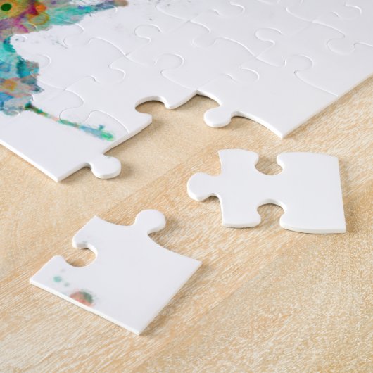 Philadelphia Pennsylvania Skyline Legpuzzel (Zijkant)