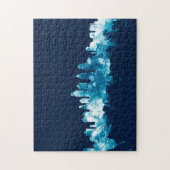 Philadelphia Pennsylvania Skyline Legpuzzel (Verticaal)