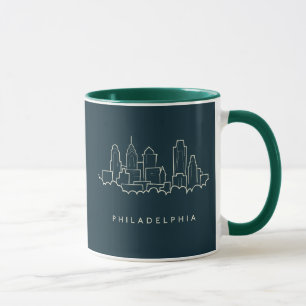 Philadelphia Pennsylvania Skyline Mok