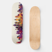 Philadelphia Pennsylvania Skyline Persoonlijk Skateboard (Voorkant)