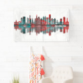 Philadelphia Pennsylvania Skyline Spandoek (Insitu)