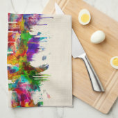 Philadelphia Pennsylvania Skyline Theedoek (Quarter Fold)