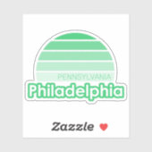 Philadelphia Pennsylvania Sticker (Vel)