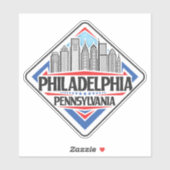 Philadelphia Pennsylvania Sticker (Vel)