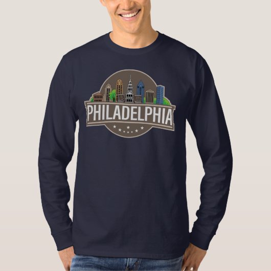 Philadelphia Pennsylvania T-shirt (Voorkant)