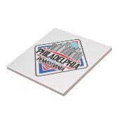 Philadelphia Pennsylvania Tegeltje (Zijkant)