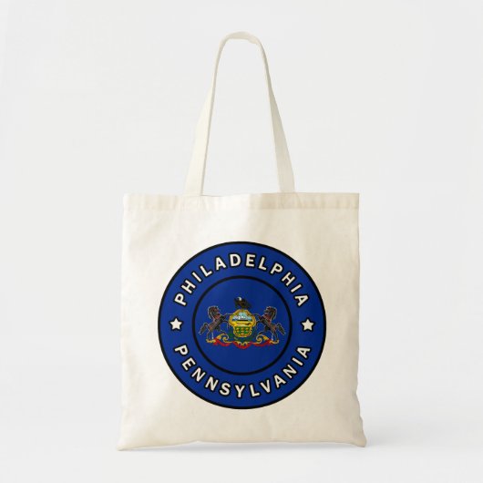 Philadelphia Pennsylvania Tote Bag (Voorkant)