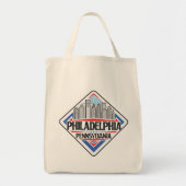 Philadelphia Pennsylvania Tote Bag (Voorkant)