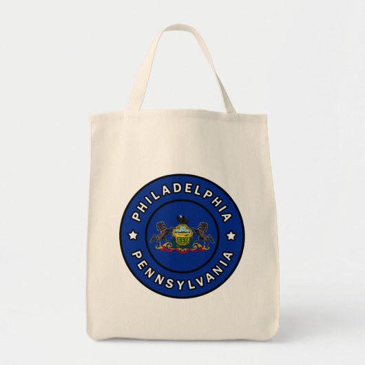 Philadelphia Pennsylvania Tote Bag (Voorkant)