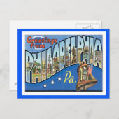 Philadelphia Pennsylvania US City Briefkaart (Voorkant / Achterkant)