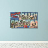 Philadelphia, Pennsylvania - Valley Forge Canvas Afdruk (Insitu (Houten vloer))