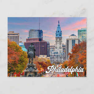 Philadelphia, Pennsylvania, Verenigde Staten Briefkaart
