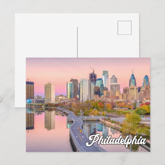 Philadelphia, Pennsylvania, Verenigde Staten Briefkaart (Voorkant / Achterkant)