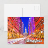 Philadelphia, Pennsylvania, Verenigde Staten Briefkaart (Voorkant / Achterkant)