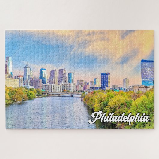 Philadelphia, Pennsylvania, Verenigde Staten Legpuzzel (Horizontaal)