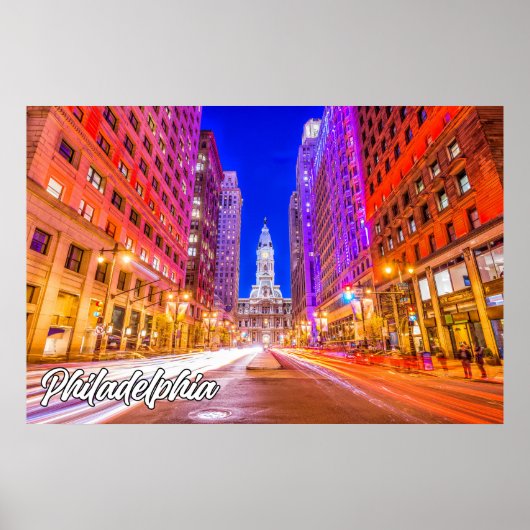 Philadelphia, Pennsylvania, Verenigde Staten Poster (Voorkant)