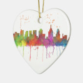 PHILADELPHIA PENNSYLVANNIA SKYLINE KERAMISCH ORNAMENT (Links)