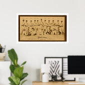 Philadelphia Phillies Team 1913 Poster (Thuiskantoor)