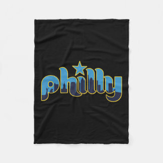 Philadelphia Philly - Throwback Design - Klik op Fleece Deken