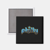 Philadelphia Philly - Throwback Design - Klik op Magneet (Voorkant / Achterkant)