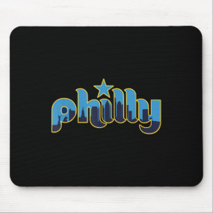 Philadelphia Philly - Throwback Design - Klik op Muismat