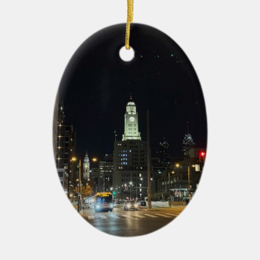 Philadelphia Photo Ornament (Voorkant)