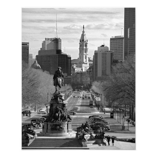 Philadelphia PHOTO PRINT B&B Foto Afdruk (Voorkant)