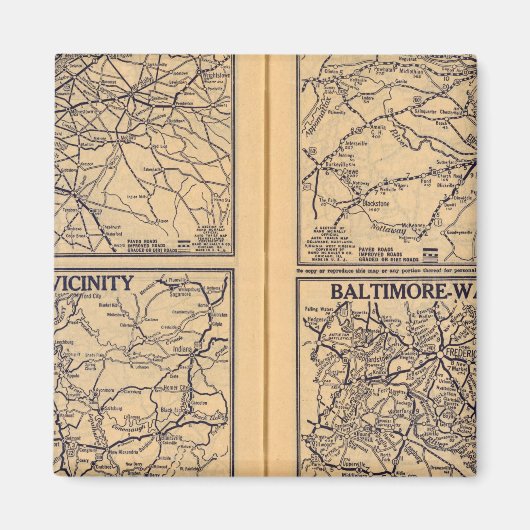 Philadelphia, Pittsburgh, Richmond Magneet (Voorkant)