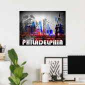 Philadelphia Poster (Thuiskantoor)