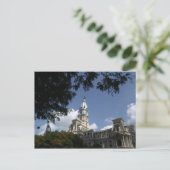 Philadelphia, postkaart van het gemeentehuis PA (Staand voorkant)