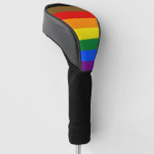 Philadelphia Pride Flag LGBT-regenboogsymbool Golfheadcover (Schuin)