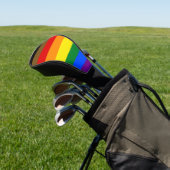 Philadelphia Pride Flag LGBT-regenboogsymbool Golfheadcover (Insitu)