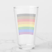 Philadelphia Pride Flag LGBTQ Glas (Achterkant)