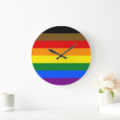 Philadelphia Pride Flag LGBTQ Grote Klok (Huis)