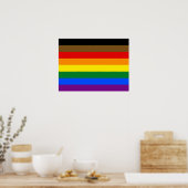 Philadelphia Pride Flag LGBTQ Poster (Keuken)