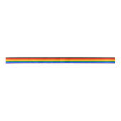 Philadelphia Pride Flag LGBTQ Satijnen Lint (Voorkant)