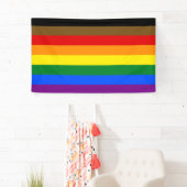 Philadelphia Pride Flag LGBTQ Spandoek (Insitu)