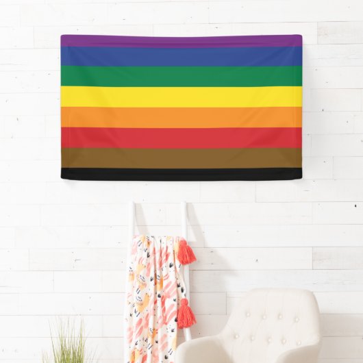 Philadelphia Pride Flag   Spandoek (Insitu)