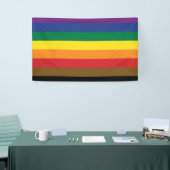 Philadelphia Pride Flag Spandoek (Beurs)