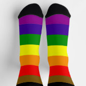 Philadelphia Pride regenboog gestreept holebi Sokken (Top)