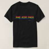 Philadelphia Pride T-shirt | Regenboogvlag (Design voorkant)