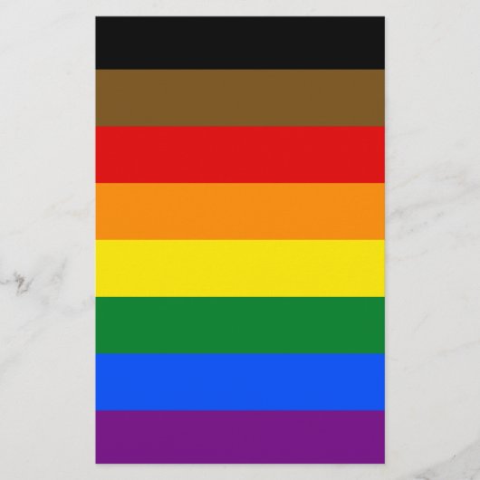 Philadelphia Pride-vlag LGBTQ Flyer (Voorkant)