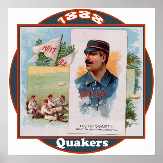 Philadelphia Quakers Poster (Voorkant)