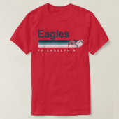 Philadelphia Retro  Pennsylvania Eagle T-shirt (Design voorkant)