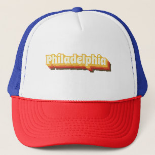 Philadelphia Retro  tekst Trucker Pet