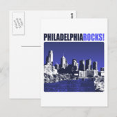 Philadelphia Rocks! Briefkaart (Voorkant / Achterkant)