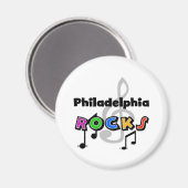 Philadelphia Rocks Magneet (Voorkant / Achterkant)