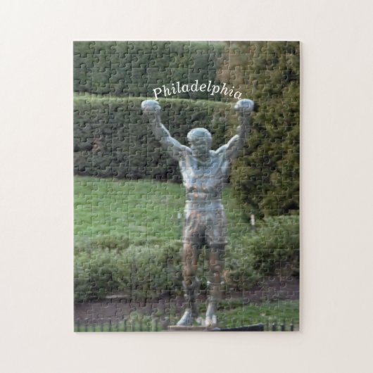 Philadelphia Rocky Statue Legpuzzel (Verticaal)