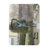Philadelphia Rocky Statue Magneet (Verticaal)